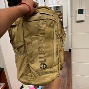 Supreme ss 21 tan backpack